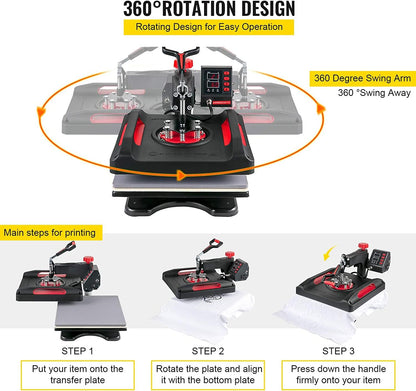 Impresomatic Heat Press Machine 38 x 38cm